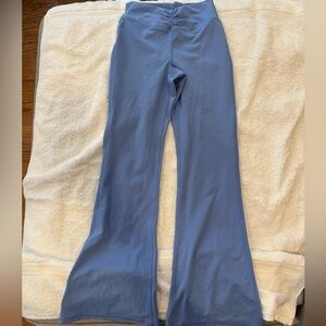 Yogalicious Sky Blue Flared Yoga Pants Child M(10)